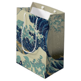 De Grote Golf van Kanagawa Medium Cadeauzakje