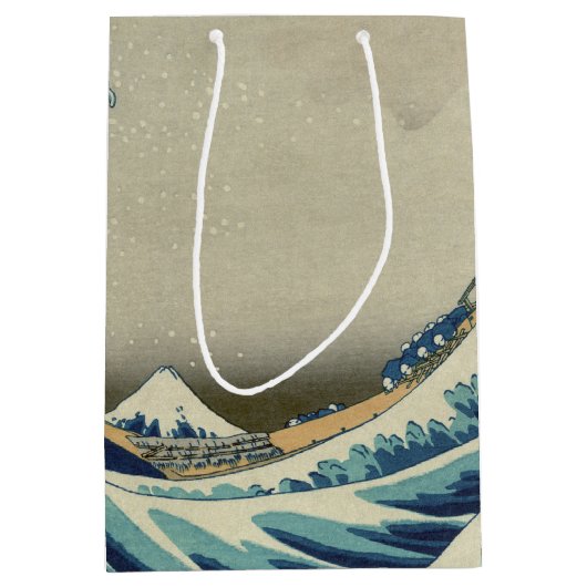 De Grote Golf van Kanagawa Medium Cadeauzakje (Voorkant)