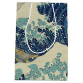 De Grote Golf van Kanagawa Medium Cadeauzakje (Achterkant)