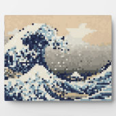 De grote golf van Kanagawa met 8 bits Pixel Art Fotoplaat (Voorkant)
