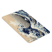 De grote golf van Kanagawa met 8 bits Pixel Art Magneet (Rechterzijde)