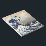 De grote golf van Kanagawa met 8 bits Pixel Art Notitieblok<br><div class="desc">De Grote Golf van Kanagawa (神 奈 沖 裏)  8 Bit Pixel Tsunami Art. Wereldbol Trotters is gespecialiseerd in idiosyncratische beelden uit het hele wereldbol. Hier vindt u unieke Wenskaarten,  Briefkaarten,  Posters,  Muismatten en meer.</div>