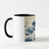 De Grote Golf van Kanagawa Mok (Links)