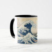 De Grote Golf van Kanagawa Mok (Voorkant links)