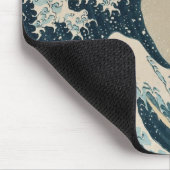 De Grote Golf van Kanagawa Muismat (Hoek)