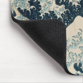 De Grote Golf van Kanagawa Muismat (Hoek)