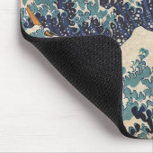 De Grote Golf van Kanagawa Muismat (Hoek)