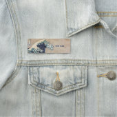 De Grote Golf van Kanagawa Naamplaatje (In situ)