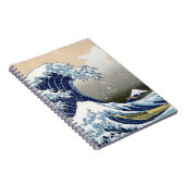 De grote golf van Kanagawa Notitieboek (Rechterzijde)
