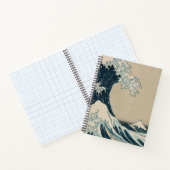 De Grote Golf van Kanagawa Notitieboek (Binnen)