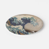 De Grote Golf van Kanagawa Papieren Bordje (Gekanteld)