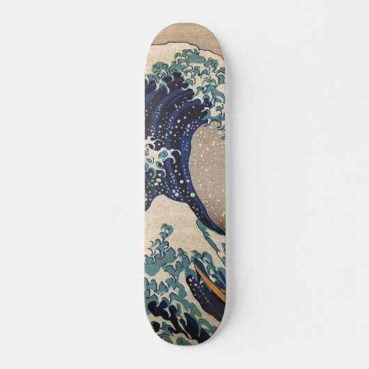 De Grote Golf van Kanagawa Persoonlijk Skateboard (Voorkant)