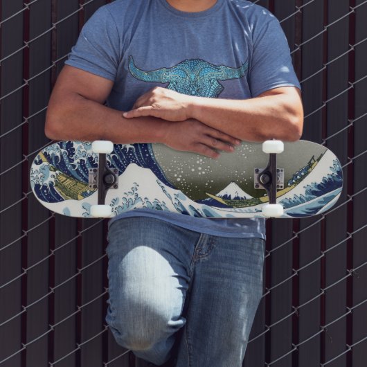 De grote golf van Kanagawa Persoonlijk Skateboard (Buiten 3)