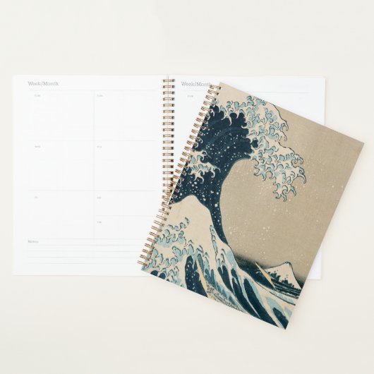 De Grote Golf van Kanagawa Planner (Display)