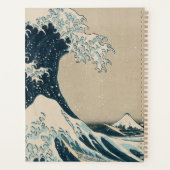 De Grote Golf van Kanagawa Planner (Achterkant)