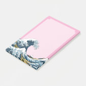 De Grote Golf van Kanagawa Post-it® Notes (Schuin)