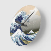 De grote golf van Kanagawa Ronde Klok (Hoek)