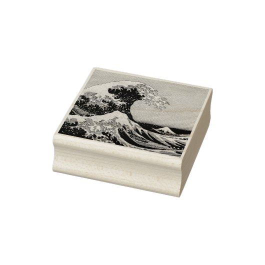 De Grote Golf van Kanagawa Rubberstempel (Stempel)
