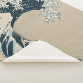 De Grote Golf van Kanagawa Sherpa Deken (3/4)