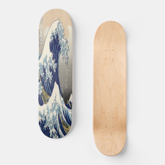 De Grote Golf van Kanagawa Skateboard (Voorkant)