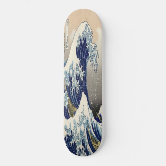 De Grote Golf van Kanagawa Skateboard (Voorkant)