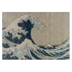 De Grote Golf van Kanagawa Snijplank