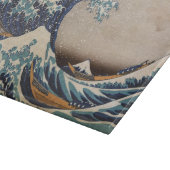 De Grote Golf van Kanagawa Snijplank (Hoek)