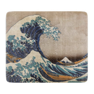 De Grote Golf van Kanagawa Snijplank
