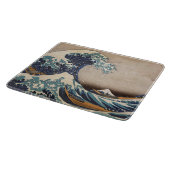 De Grote Golf van Kanagawa Snijplank (Hoek)