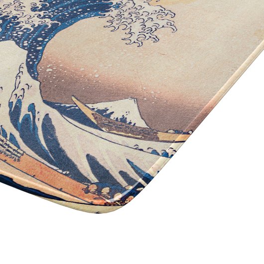 De grote golf van Kanagawa Snijplank (Hoek)