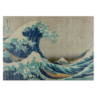 De Grote Golf van Kanagawa Snijplank