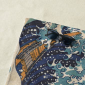 De Grote Golf van Kanagawa Strandlaken (In situ)