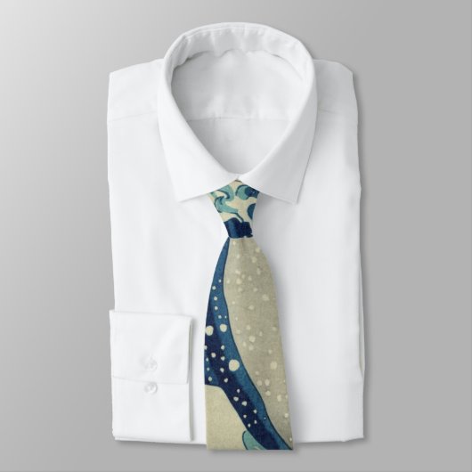 De grote Golf van Kanagawa Stropdas (Gebonden)