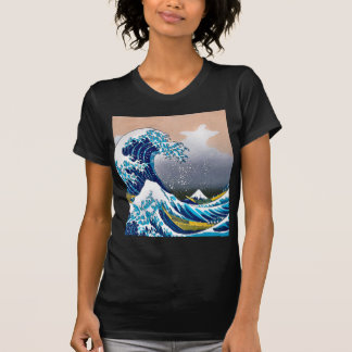 De Grote Golf van Kanagawa Super High Resolution T-shirt