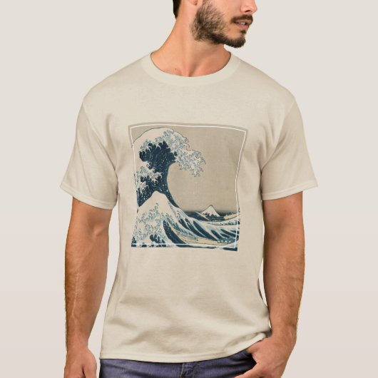 De Grote Golf van Kanagawa T-shirt (Voorkant)