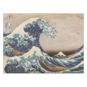 De Grote Golf van Kanagawa Tafelkleed (Voorkant (Horizontaal))