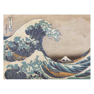 De Grote Golf van Kanagawa Tafelkleed