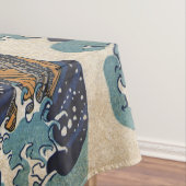 De Grote Golf van Kanagawa Tafelkleed (Voorbeeld)