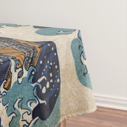 De Grote Golf van Kanagawa Tafelkleed (Voorbeeld)