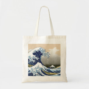 De grote golf van Kanagawa Tote Bag