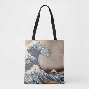 De Grote Golf van Kanagawa Tote Bag