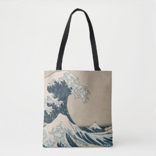 De Grote Golf van Kanagawa Tote Bag