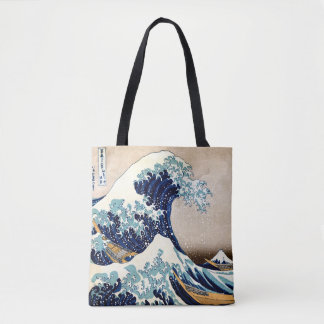 De Grote Golf van Kanagawa Tote Bag
