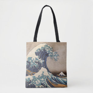 De Grote Golf van Kanagawa Tote Bag