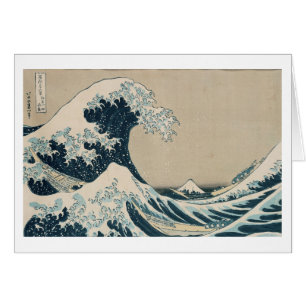 De Grote Golf van Kanagawa, Uitzichten van de berg