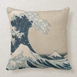 De Grote Golf van Kanagawa, Uitzichten van de berg Kussen