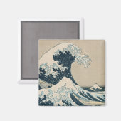 De Grote Golf van Kanagawa, Uitzichten van de berg Magneet (Voorkant / Achterkant)