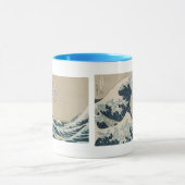 De Grote Golf van Kanagawa, Uitzichten van de berg Mok (Midden)