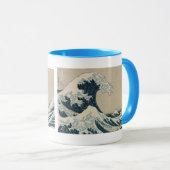 De Grote Golf van Kanagawa, Uitzichten van de berg Mok (Voorkant rechts)