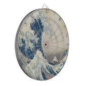 De Grote Golf van Kanagawa Ukiyo-e Japans Dartbord (Voorkant Links)